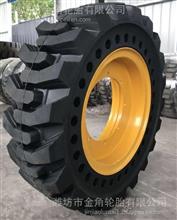 農用三輪車與手扶拖拉機專用650-16實心輪胎 人字加密山地加強防滑花紋解析
